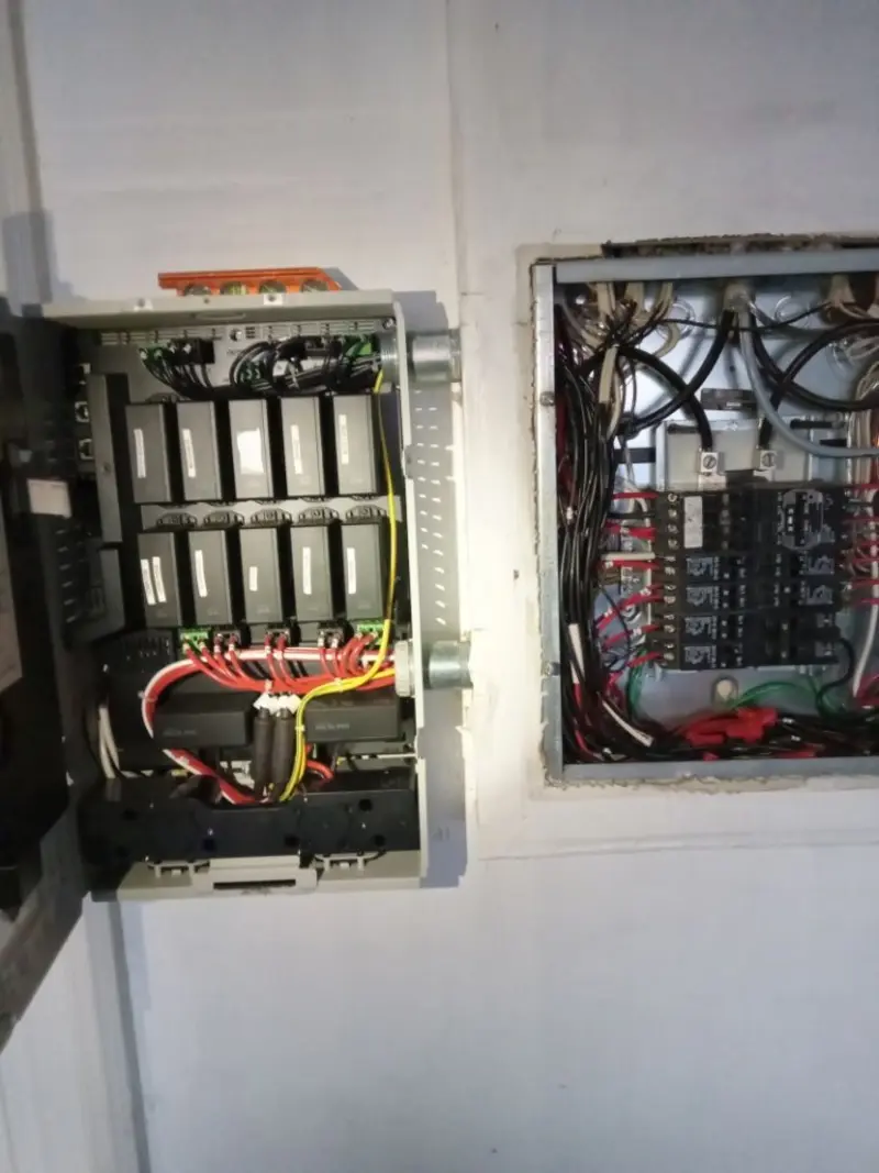 Electrical panel upgrade completed for Commercial Electrician Services in Richland